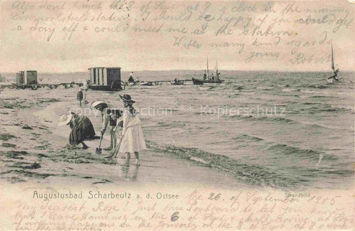 SCHARBEUTZ Ostseebad Strandbild