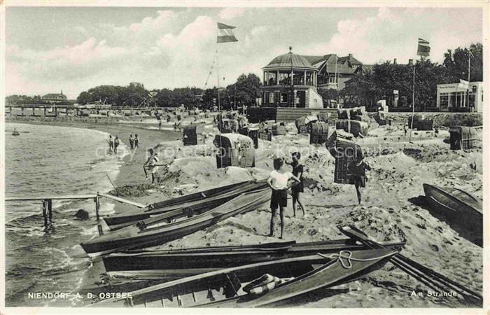NIENDORF  Ostseebad Timmendorferstrand Am Strande