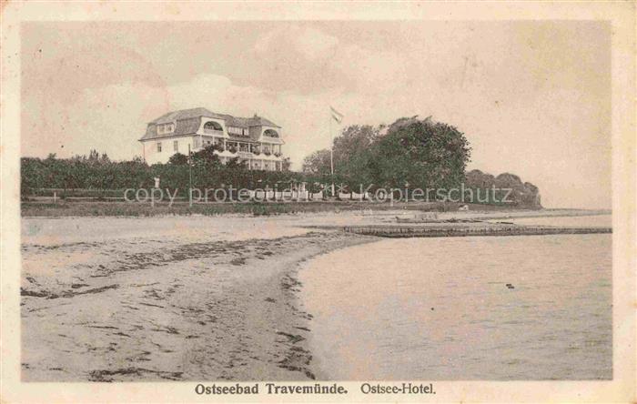 TRAVEMueNDE Ostseebad Ostsee-Hotel Strand
