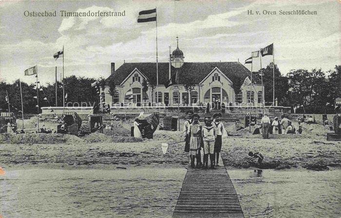 Timmendorfer Strand Timmendorferstrand Timmendorf H. v. Oven Seeschloesschen Str