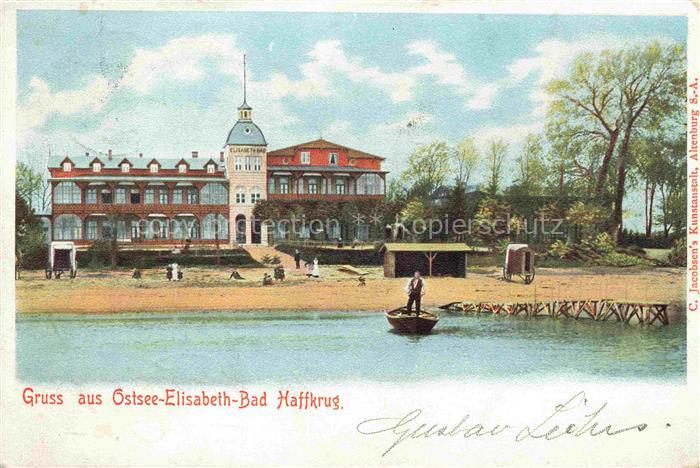 HAFFKRUG SCHARBEUTZ Ostseebad Ostsee-Elisabeth-Bad Strand