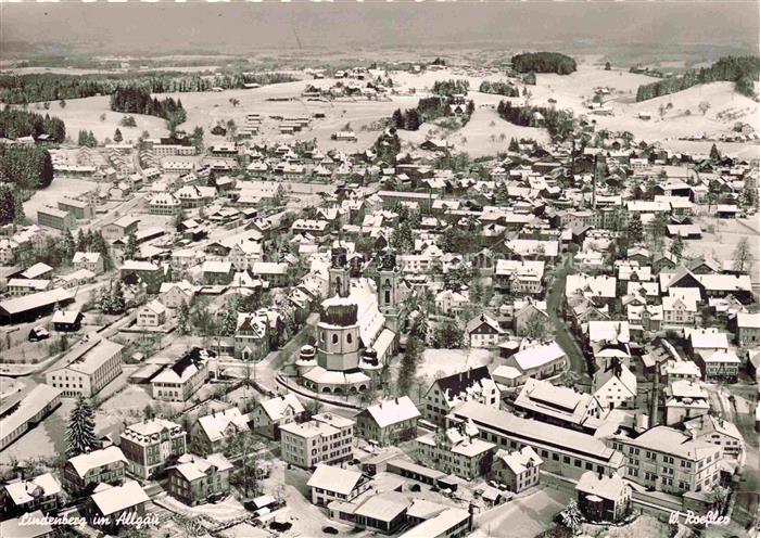 Lindenberg Allgaeu Winterpanorama