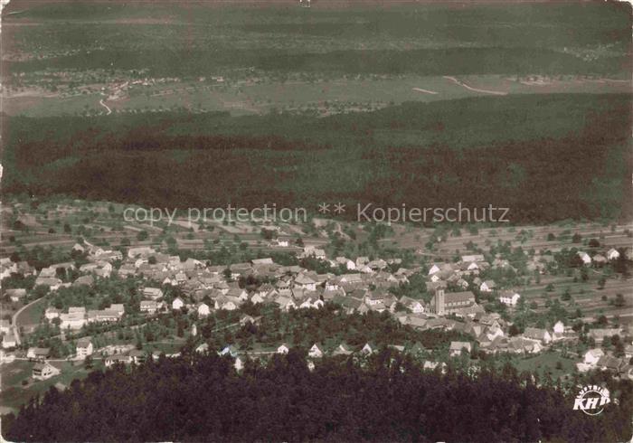 Pfaffenrot Pfaffenroth Marxzell Karlsruhe BW Fliegeraufnahme