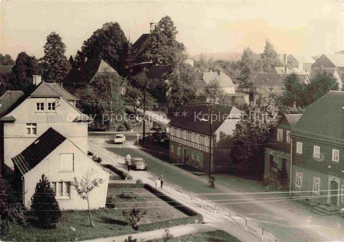 Lawalde Goerlitz Sachsen Teilansicht Ortszentrum