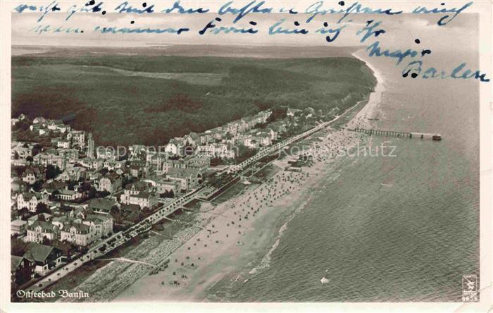 BANSIN Ostseebad Heringsdorf Luftaufnahme aus ca. 150 m Hoehe