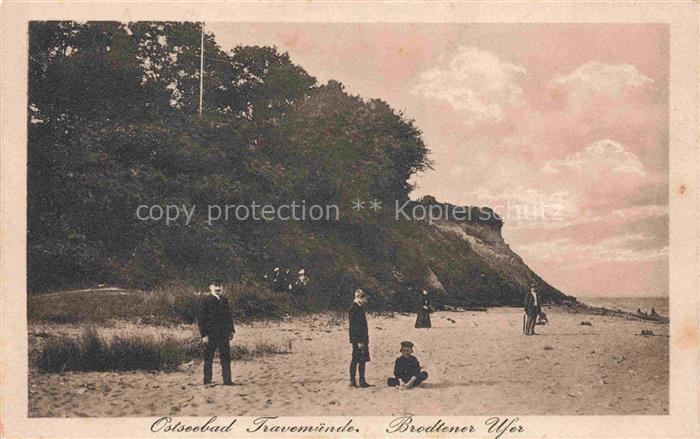 TRAVEMueNDE Ostseebad Brodtener Ufer Strand