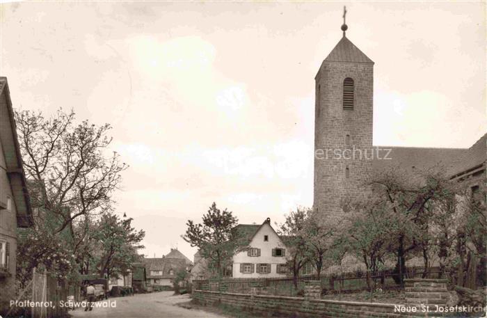 Pfaffenrot Pfaffenroth Marxzell Karlsruhe BW Neue St. Josefskirche