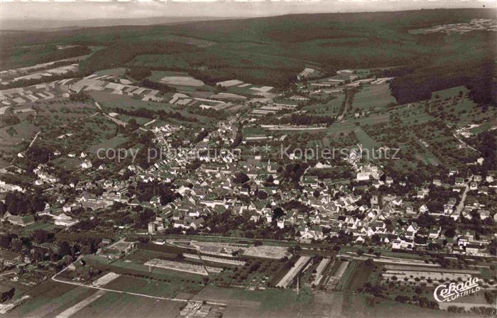 Bad Koenig Odenwald Hessen Fliegeraufnahme