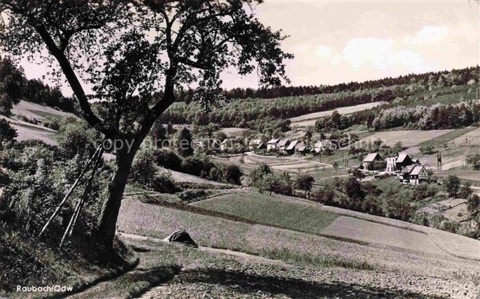 Raubach Odenwald Hessen Panorama