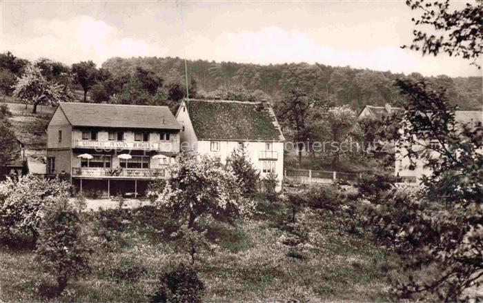 Breitenbrunn Odenwald Gasthaus Pension Bergblick