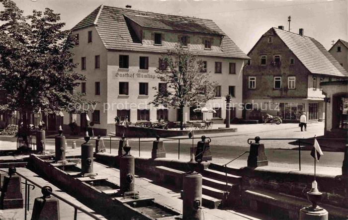 Beerfelden Odenwald Hessen Gasthof zur Muemling-Quelle