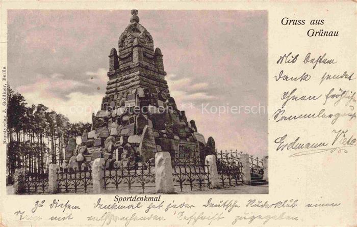 Berlin-Gruenau Sportdenkmal