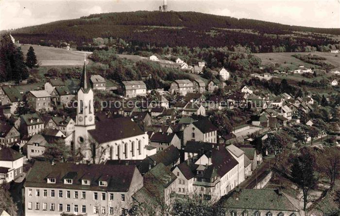 Oberreifenberg Panorama Hoehenluftkurort Ansicht mit Kirche