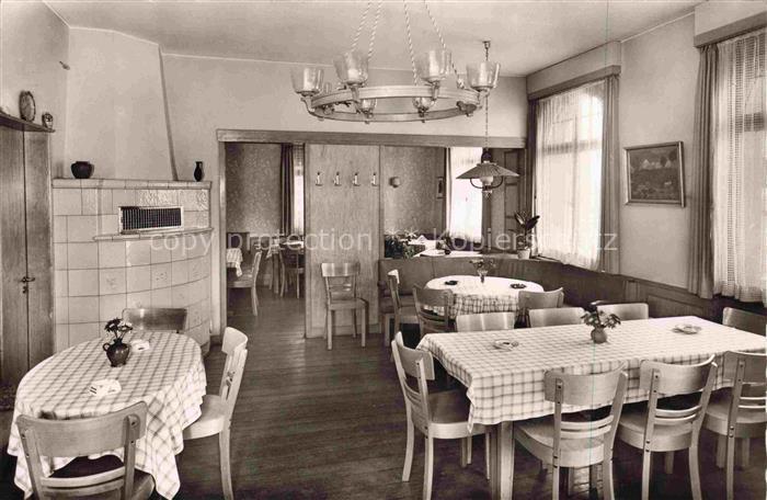 Reichelsheim Odenwald Gasthaus Pension zur Quelle Gastraum