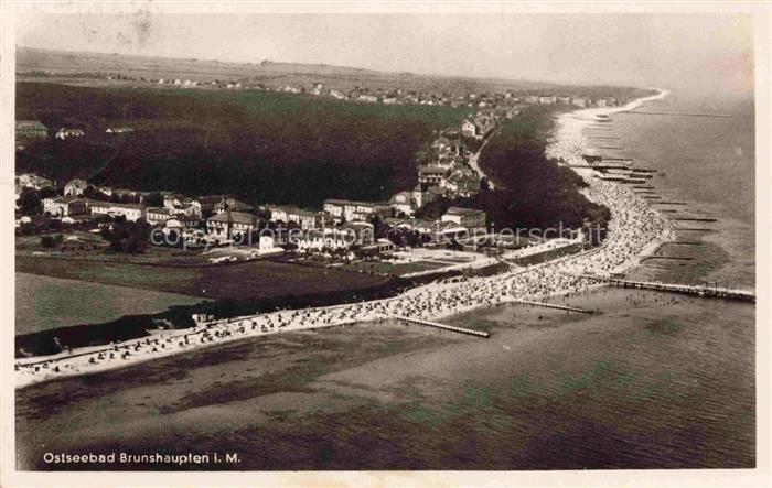 BRUNSHAUPTEN KueHLUNGSBORN Ostseebad Kuestenpanorama
