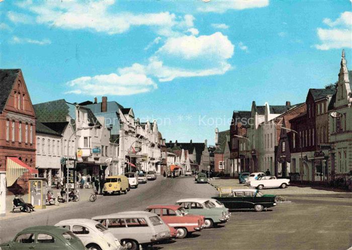 Bredstedt Nordfriesland Schleswig-Holstein Markt Osterstrasse