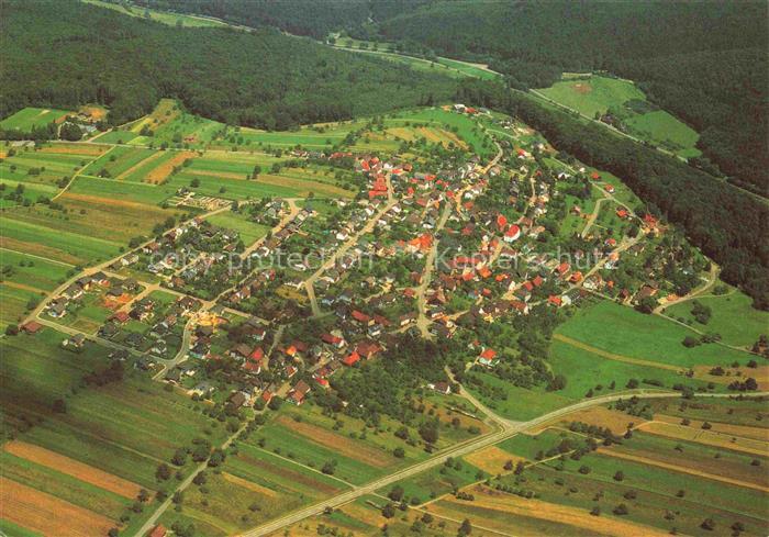 Burbach Albtal Marxzell Karlsruhe Schwarzwald BW Fliegeraufnahme