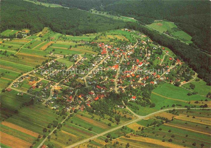 Burbach Albtal Marxzell Karlsruhe Schwarzwald BW Fliegeraufnahme