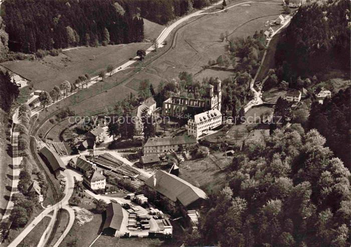 Frauenalb Marxzell Karlsruhe BW Blick auf die Klosterruine