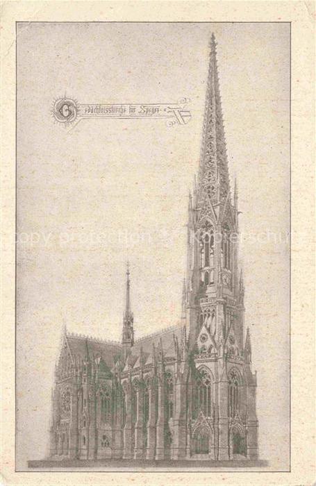 SPEYER Rhein Dom zu Speyer Ausschuss des Vereins zur Erbauung der Gedaechtniskir