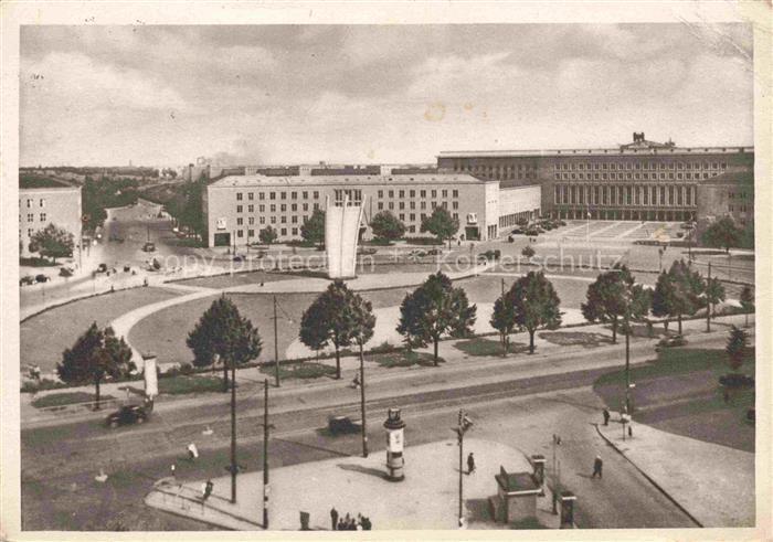BERLIN  CITY Platz der Luftbruecke Luftbrueckendenkmal