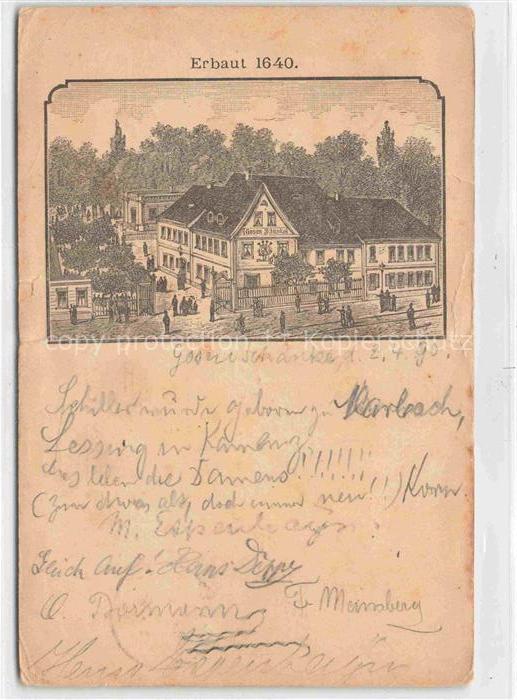 Eutritzsch LEIPZIG Gosen Schaenke