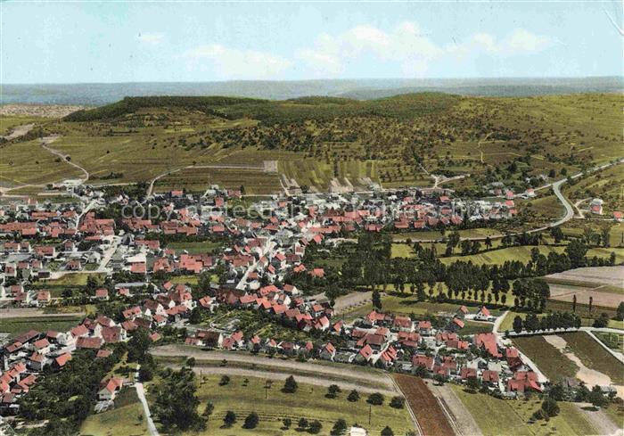 Wilferdingen Pforzheim Enzkreis BW Fliegeraufnahme