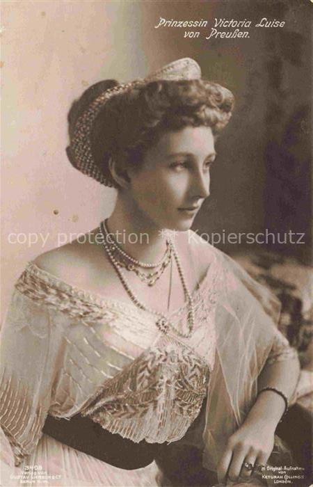 Foto Gustav Liersch Berlin WK1 Prinzessin Victoria Luise Preussen