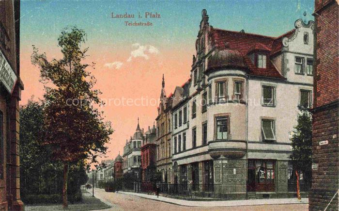 LANDAU  PFALZ Teichstrasse