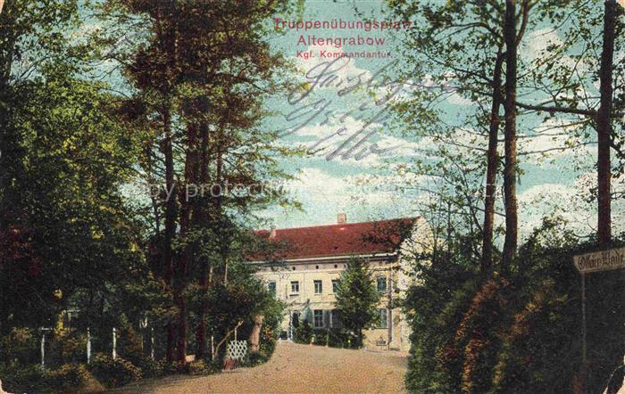 Altengrabow Alten-Grabow Kaserne Jerichower Land Truppenuebungsplatz Kgl. Komma