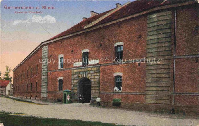 Germersheim Kaserne Theobald Feldpost