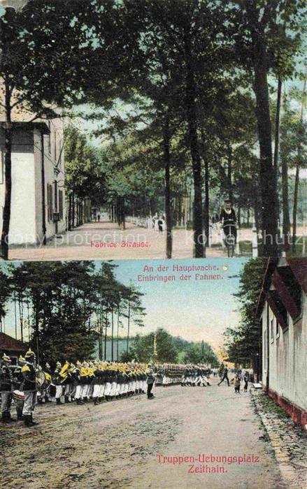 Zeithain Meissen Sachsen Truppenuebungsplatz Fabrice Strasse Hauptwache Einbring