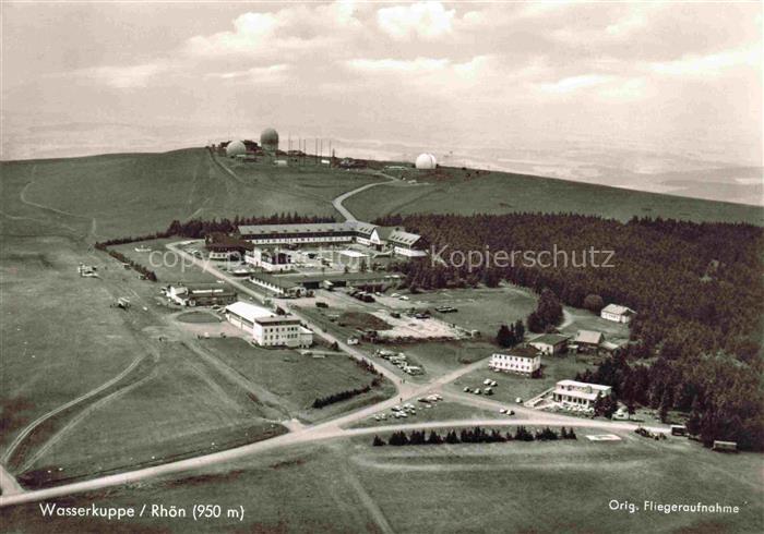 Wasserkuppe Rhoen Hessen Gasthof zur Fuldaquelle Segelflugplatz Original Flieger