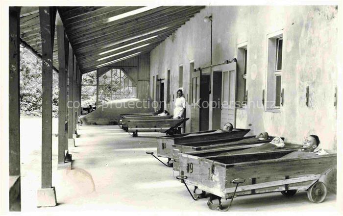 Bad Koestritz Sanatorium Sandbaeder Handabzug