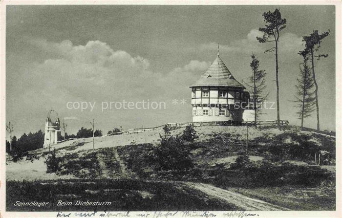 Sennelager Paderborn Militaercamp Beim Diebesturm