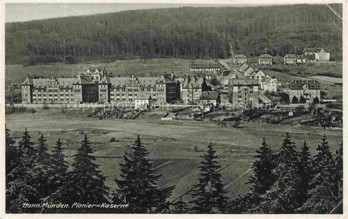 Hann Muenden Hannoversch Muenden Goettingen Panorama Pionier-Kaserne