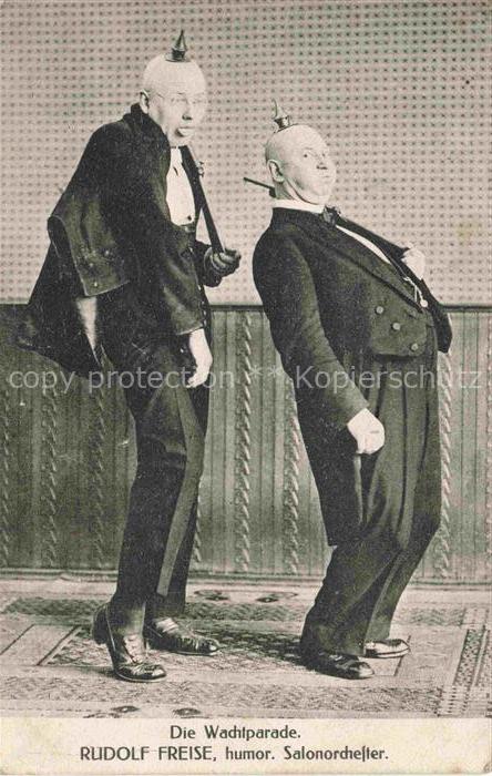 HANNOVER CITY Die Wachtparade Rudolf Freise humor. Salonorchester Feldpost