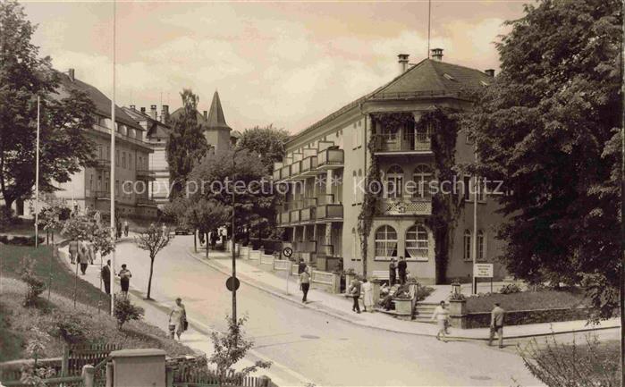 BAD ELSTER Vogtland Sachsen Haus Wolff und Rheumaklinik Kurort Staatsbad