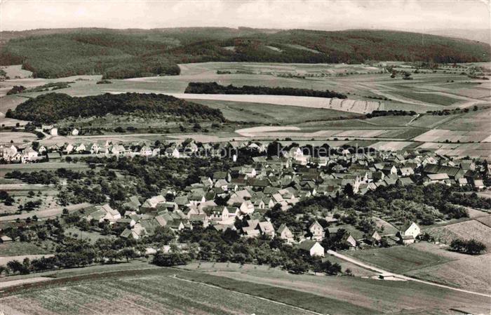 Mittelgruendau Mittel-Gruendau Gruendau Hessen Fliegeraufnahme