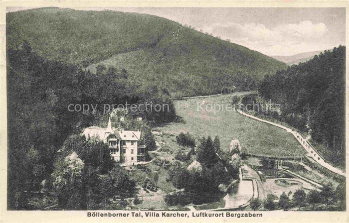 Bergzabern Bad Weinstrasse Rheinland-Pfalz Panorama Boellenborner Tal Villa Karc