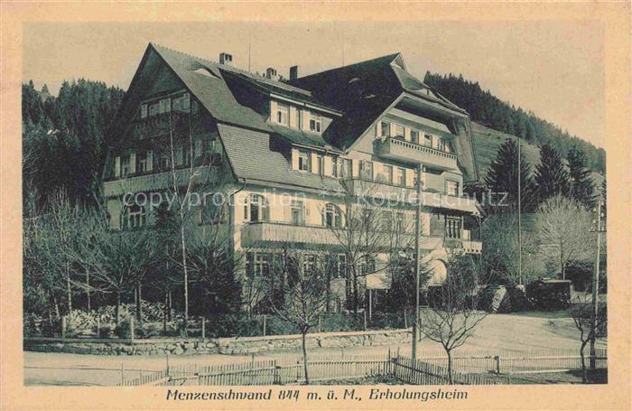 Menzenschwand Erholungsheim