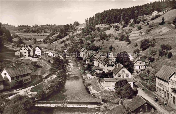 Schoenmuenzach Baiersbronn Panorama Kneipp- und Luftkurort im Murgtal