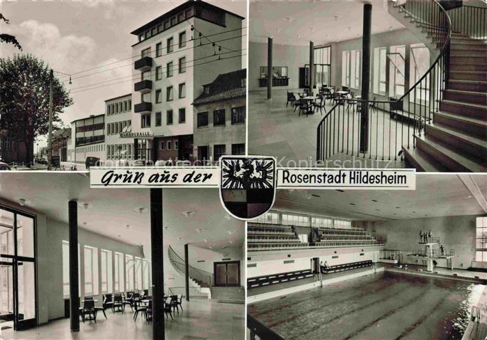 HILDESHEIM  CITY Badehalle Eingangshalle Hallenbad