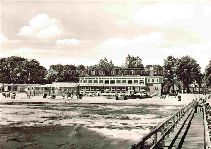 ECKERNFoeRDE Ostseebad Kurhaus Seelust Strand Steg