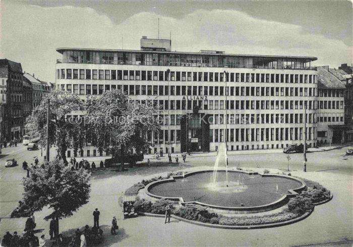 KoeLN  RHEIN Kaiser-Wilhelm-Ring und Rathaus Brunnen