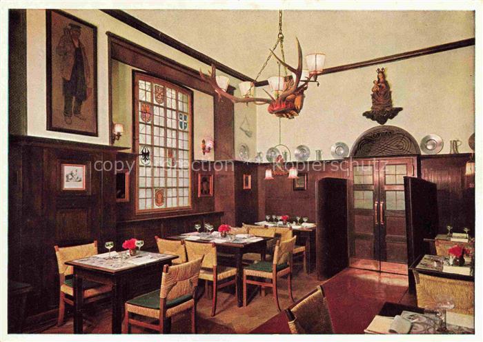 Muenchen Bayern Schwarzwaelders Naturweinhaus Restaurant Kuenstlerkarte Frauenki
