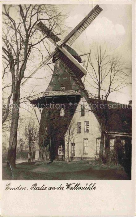 EMDEN  Ostfriesland Partie an der Wallmuehle