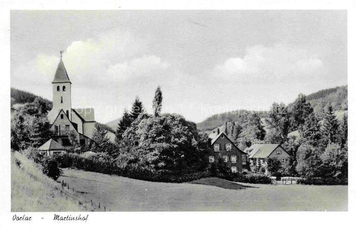 Dorlar Sauerland Schmallenberg NRW Martinshof Kirche