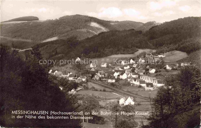 Messinghausen Brilon Hochsauerlandkreis NRW Panorama