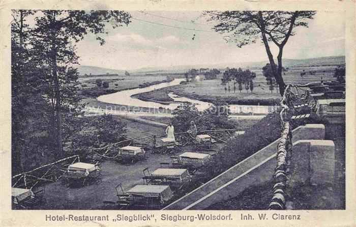 Wolsdorf Siegburg NRW Hotel Restaurant Siegblick Terrasse